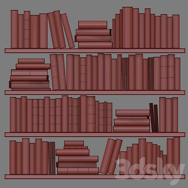 Classic Books 11 3DSMax File - thumbnail 5