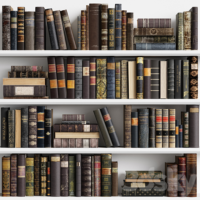 Classic Books 12 3ds Max - thumbnail 1