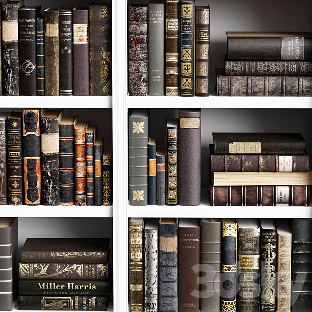 Classic Books 16 3DS Max Model - thumbnail 3