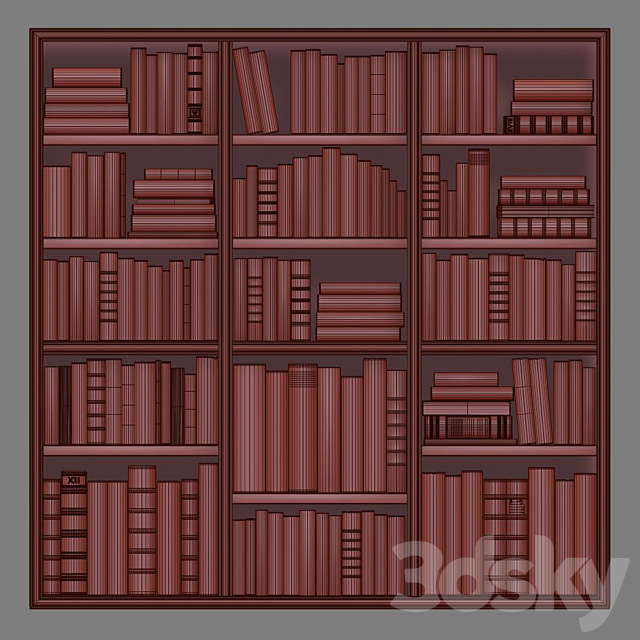 Classic Books 16 3DS Max Model - thumbnail 5