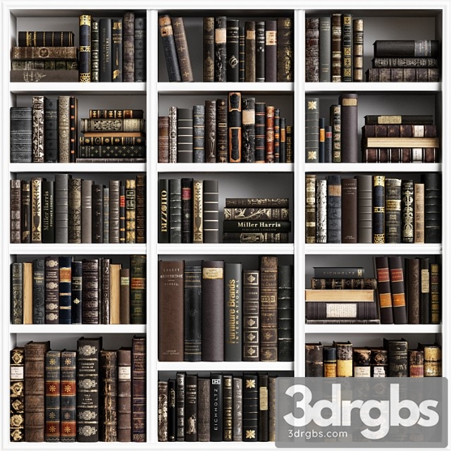 Classic Books 16 3dsmax Download - thumbnail 1