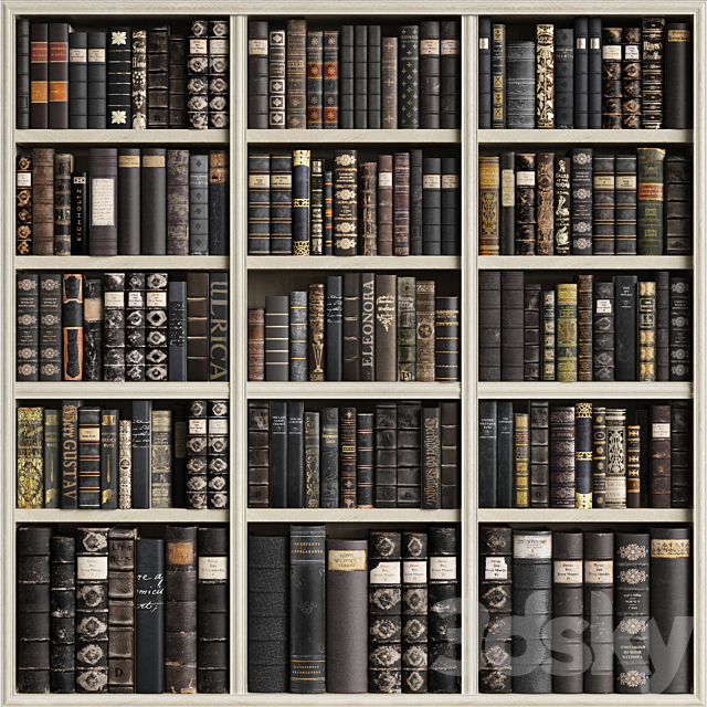 Classic Books 42 3ds Max - thumbnail 1