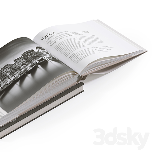 Coffee Table Books 2 3ds Max - thumbnail 3