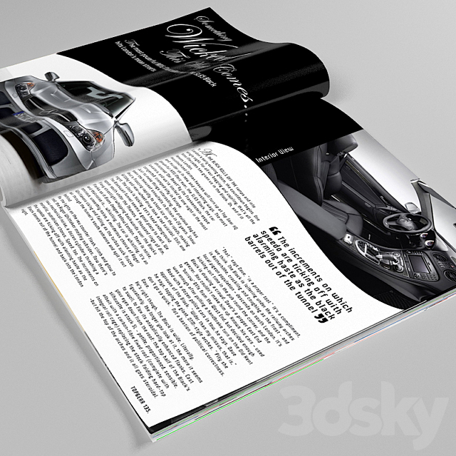 Magazine 3DS Max Model - thumbnail 2