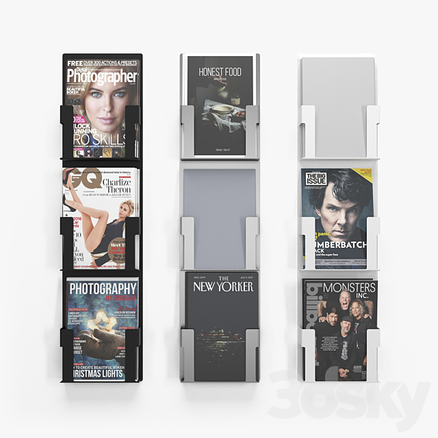 magazine case 3DSMax File - thumbnail 1