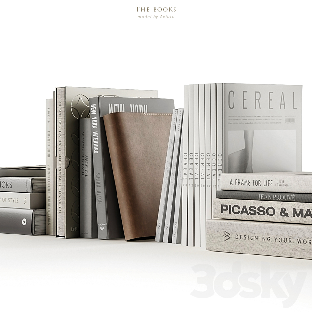 The books 3DSMax File - thumbnail 3