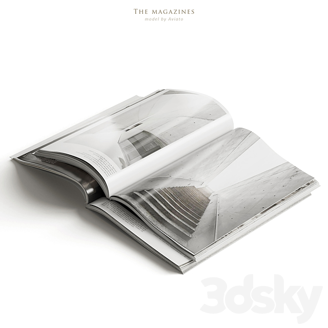 The magazines 3DSMax File - thumbnail 6