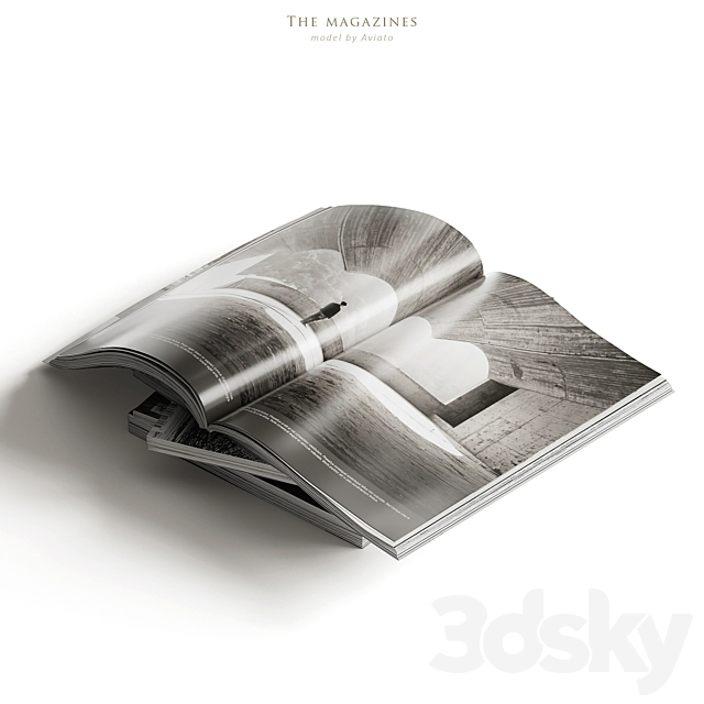 The magazines 3DSMax File - thumbnail 7