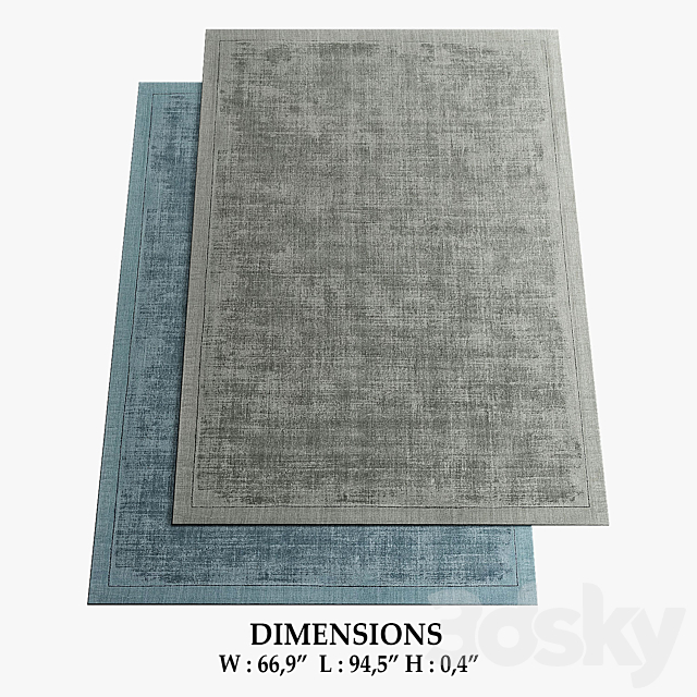 ALLMODERN Rugs_282 3ds Max - thumbnail 1