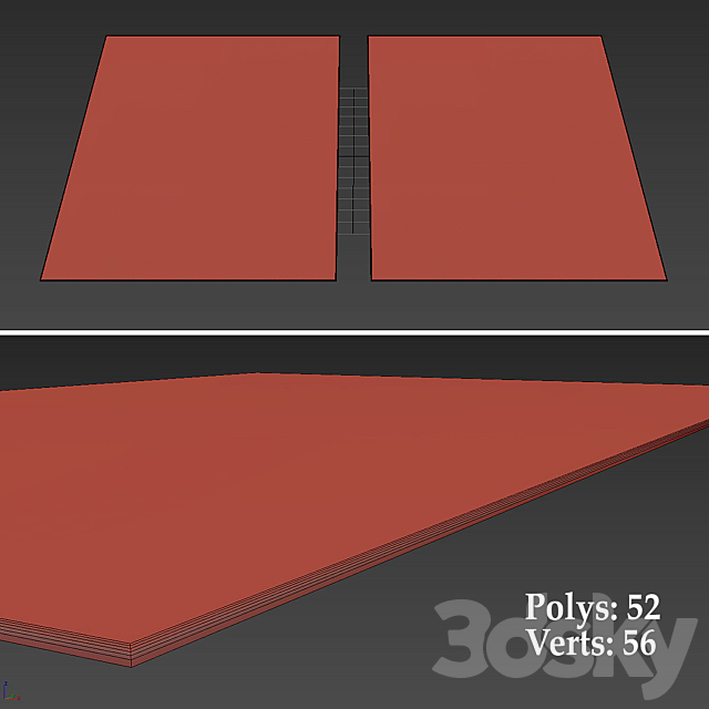 ALLMODERN Rugs_282 3ds Max - thumbnail 3