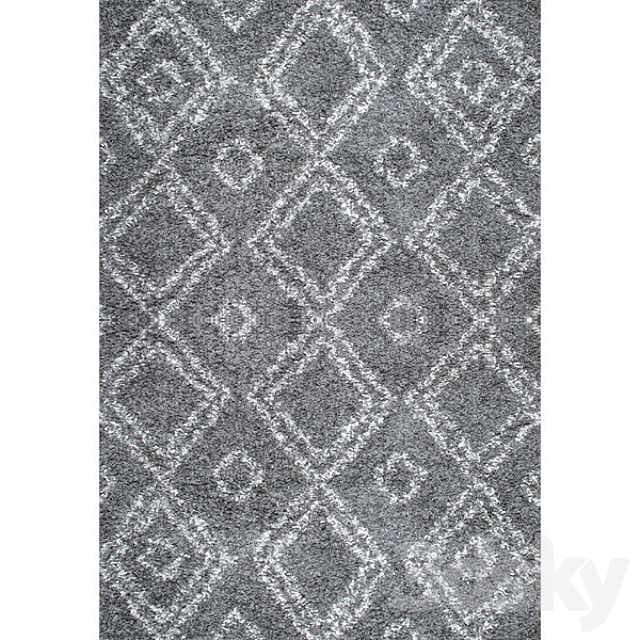 Area carpet set 3 3DS Max Model - thumbnail 2