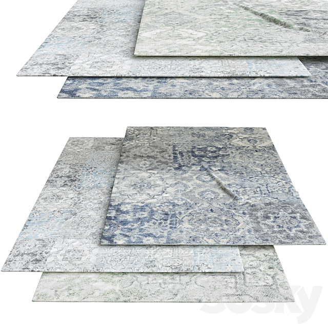 Area Rug or Runner 3ds Max - thumbnail 1