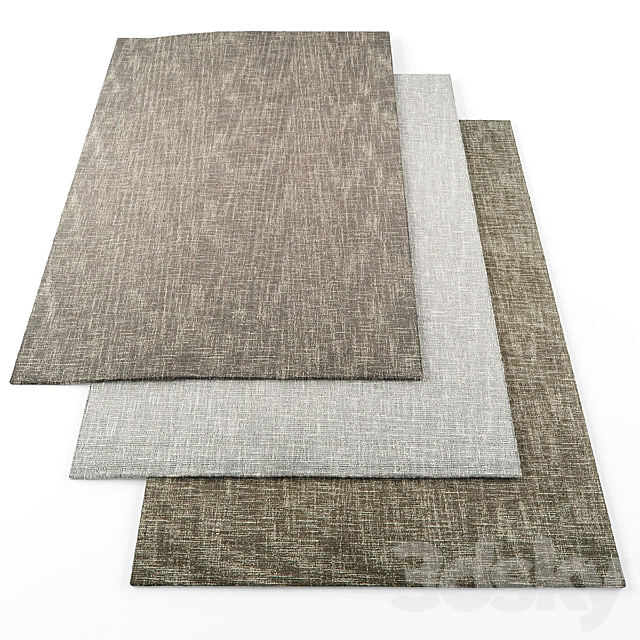 Asiatic tweed rugs 3ds Max - thumbnail 1