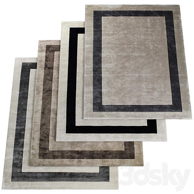 AUSTEN BORDER RUGS 3dsMax Model - thumbnail 1