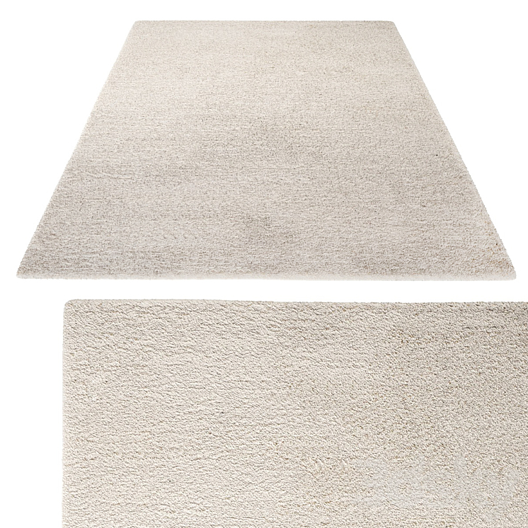 Beige carpet 3DS Max Model - thumbnail 1