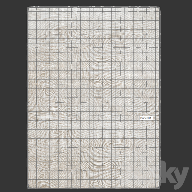 Beige carpet 3DS Max Model - thumbnail 3