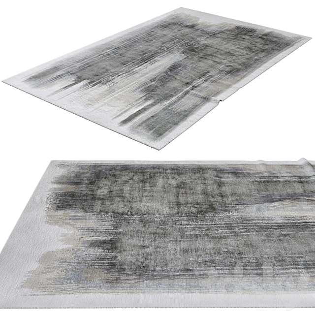 Brushstrokes Rug by Elie Saab – THE RUG COMPANY 3ds Max - thumbnail 1