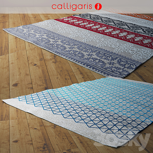 Calligaris rug NADIRA _ APOTEMA rug 3ds Max - thumbnail 1