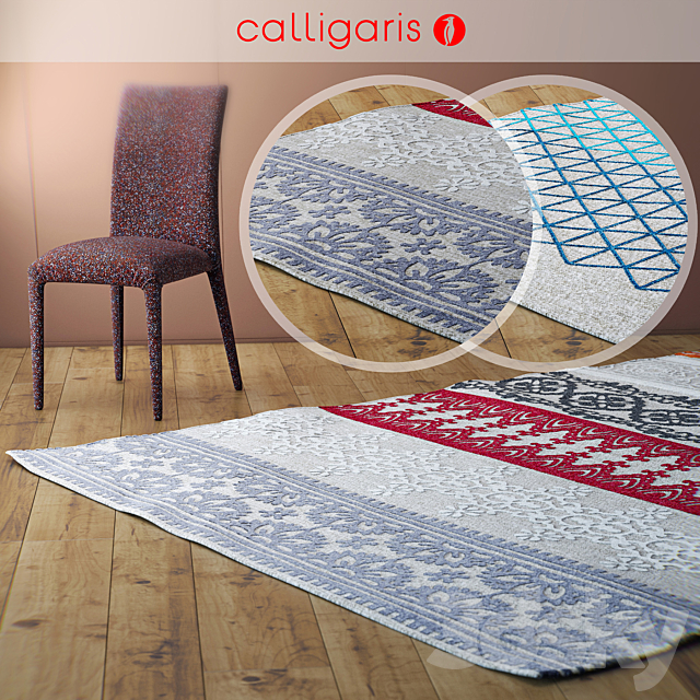 Calligaris rug NADIRA _ APOTEMA rug 3ds Max - thumbnail 2