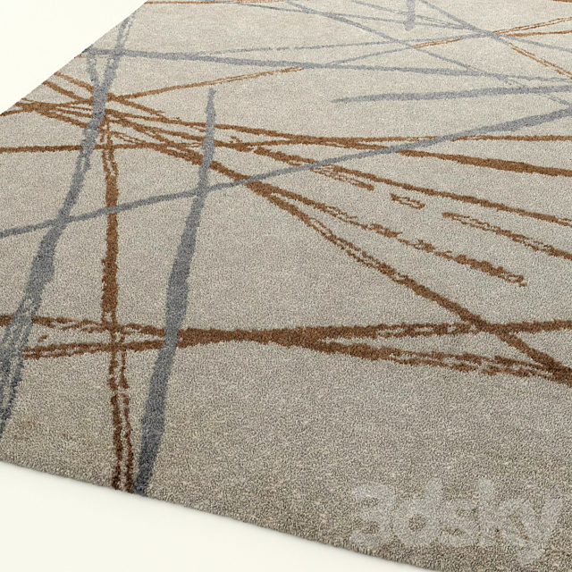 Carpet ASTRAL The Rug Company 3DS Max Model - thumbnail 2