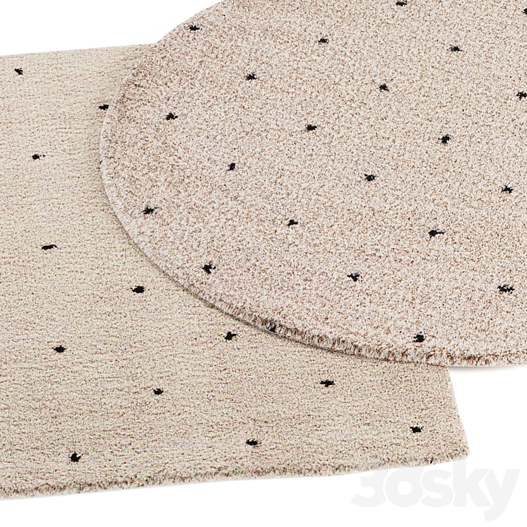 Carpet Ava La Redoute 3DS Max Model - thumbnail 2