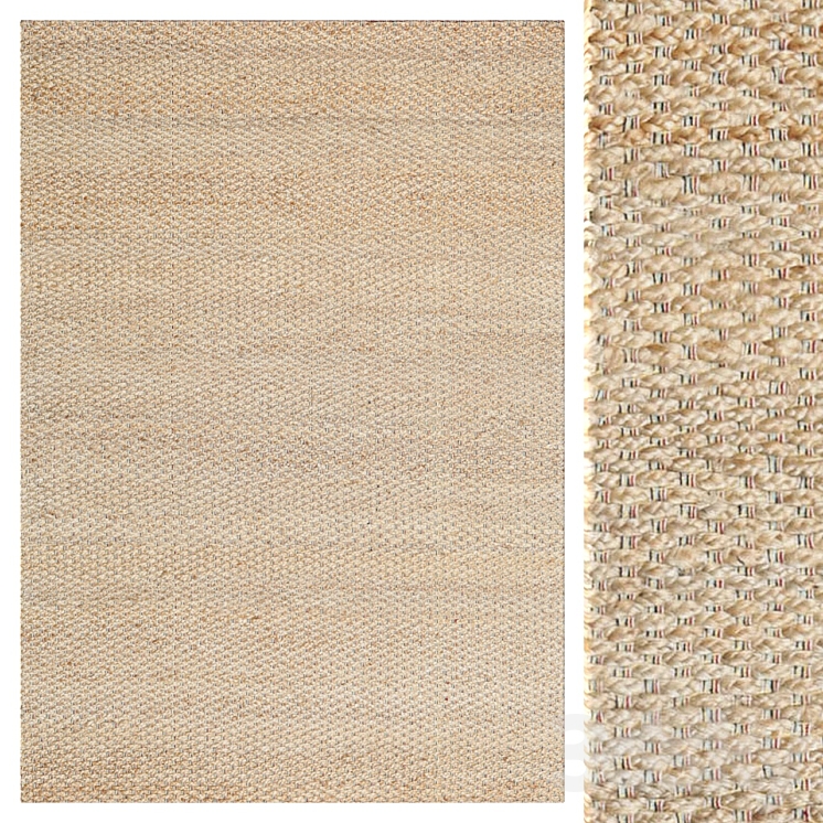 Carpet CarpetVista Siri – Natural CVD20279 3DS Max Model - thumbnail 1