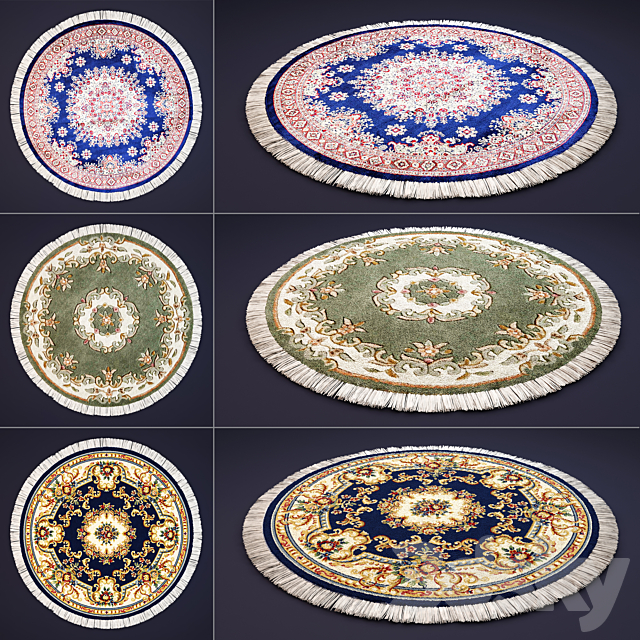 CARPET CIRCLE3 3ds Max - thumbnail 1