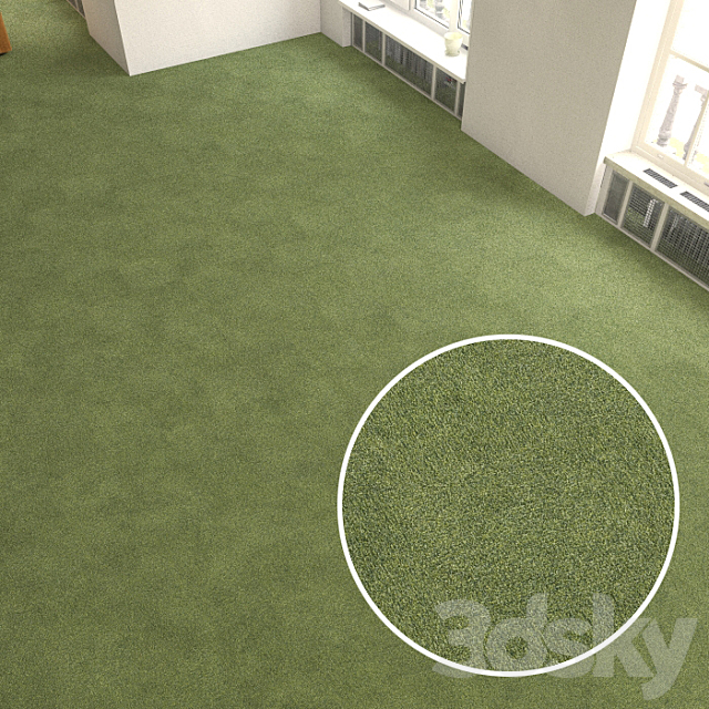 Carpet covering 225 3ds Max - thumbnail 1