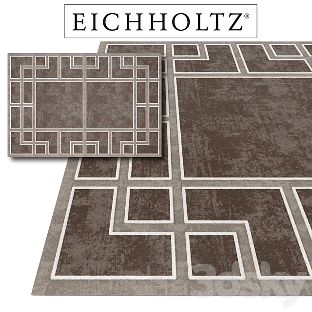 Carpet Eichholtz Burban 3DS Max Model - thumbnail 1