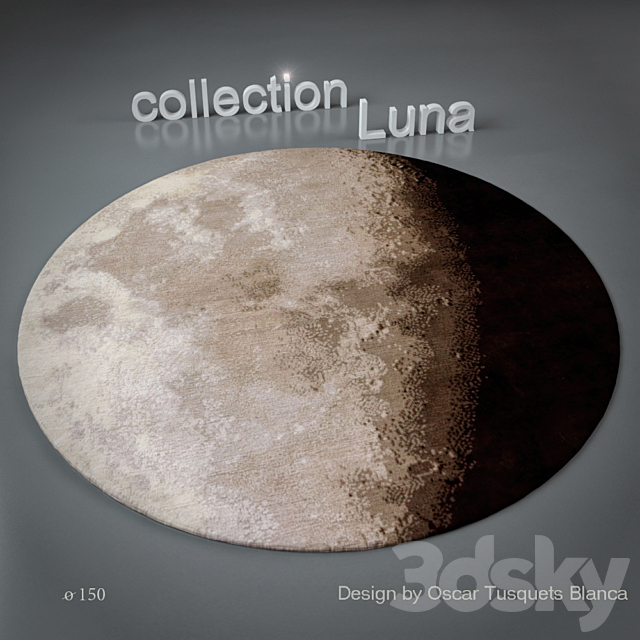 carpet LUNA 3ds Max - thumbnail 1