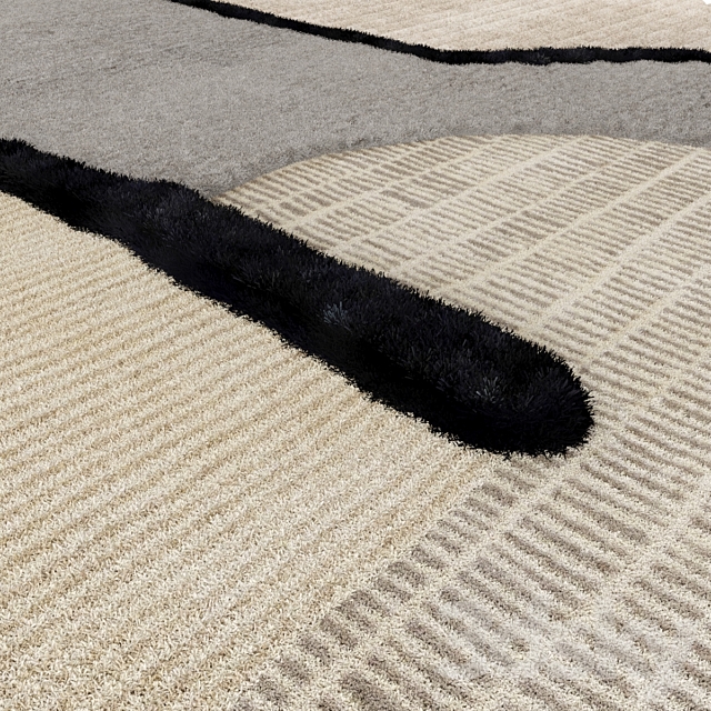 Carpet LUNAR ADDICTION square by CC TAPIS 3dsMax Model - thumbnail 2