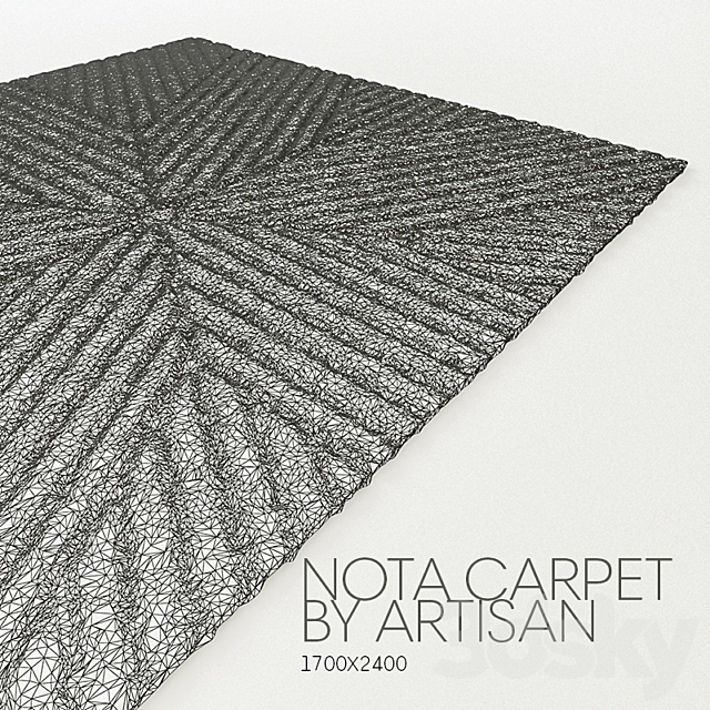 Carpet Nota by Artisan 3DS Max Model - thumbnail 2