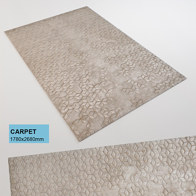 Carpet p 3DS Max Model - thumbnail 1