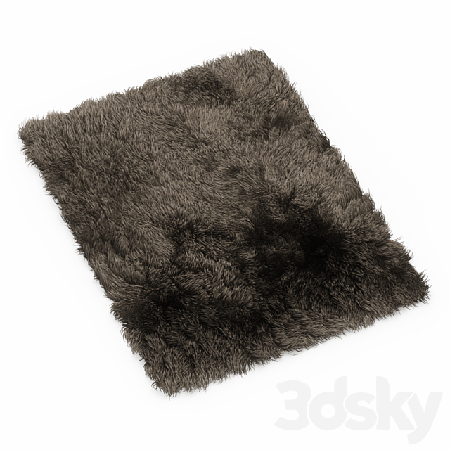 Carpet shaggi 3DS Max Model - thumbnail 2