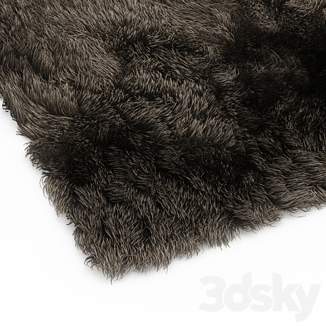 Carpet shaggi 3DS Max Model - thumbnail 3