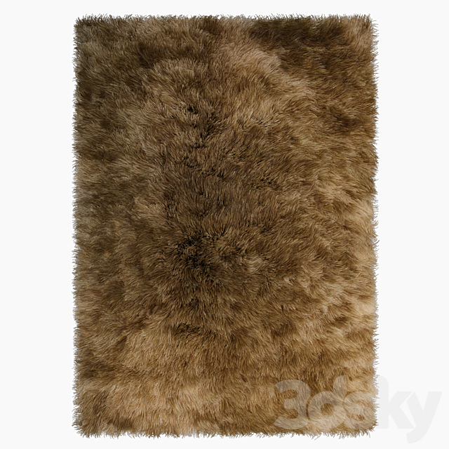 Carpet Shaggy Metallica 3DS Max Model - thumbnail 1