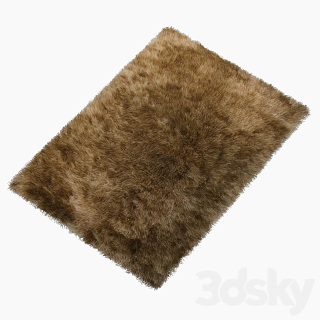 Carpet Shaggy Metallica 3DS Max Model - thumbnail 2