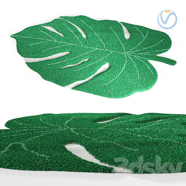 Carpet sheet monstera from Lorena Canals 3ds Max - thumbnail 2