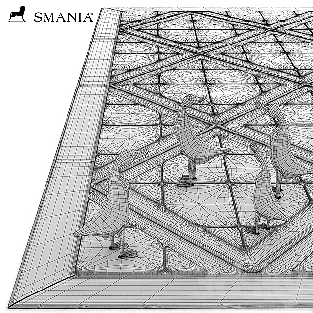 carpet smania Barlington 3DS Max Model - thumbnail 3