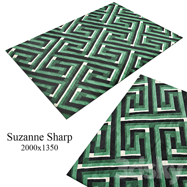 Carpet Suzanne Sharp_8 3ds Max - thumbnail 1