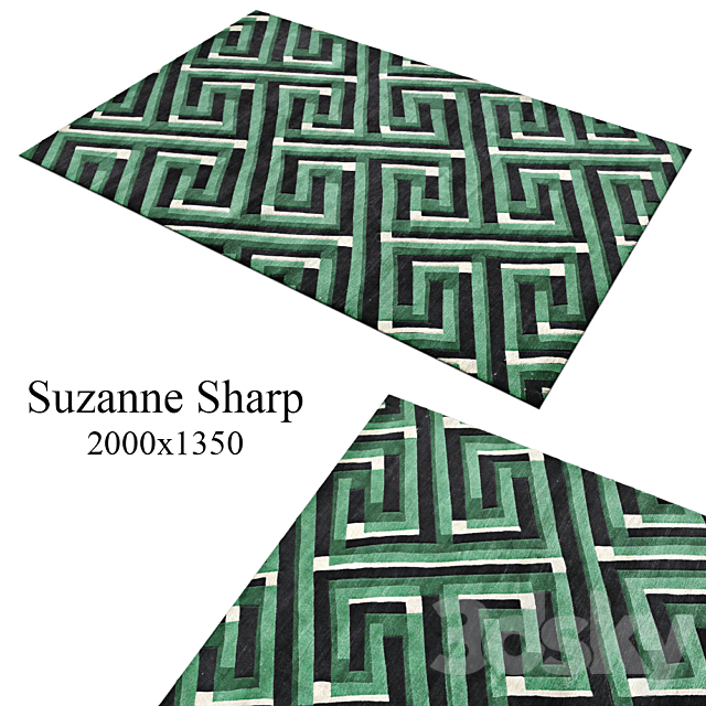 Carpet Suzanne Sharp_8 3ds Max - thumbnail 2