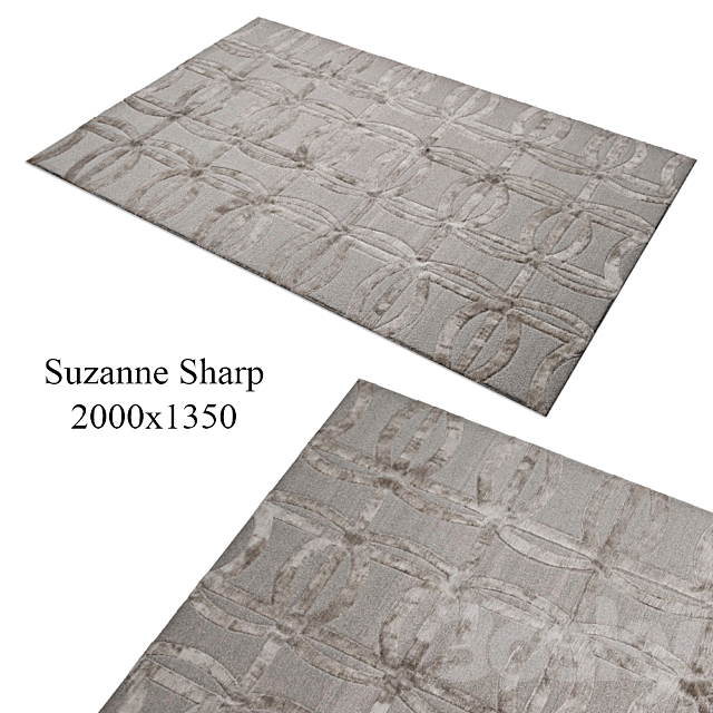 Carpet SuzanneSharp_4 3DS Max Model - thumbnail 2