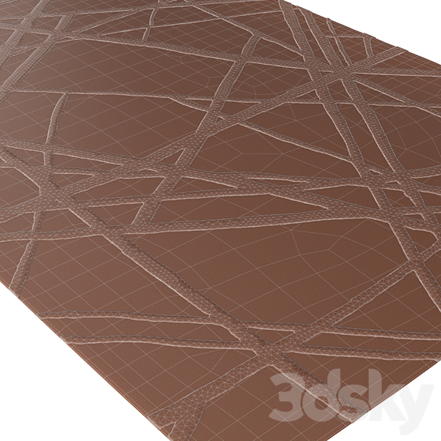 Carpet therugcompany model Channels Copper 3ds Max - thumbnail 2