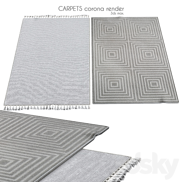 carpets 008 3ds Max - thumbnail 1