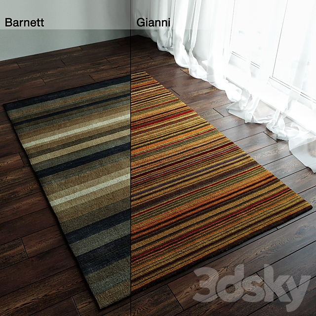 Carpets Crate and Barrel Juno Series 3ds Max - thumbnail 2