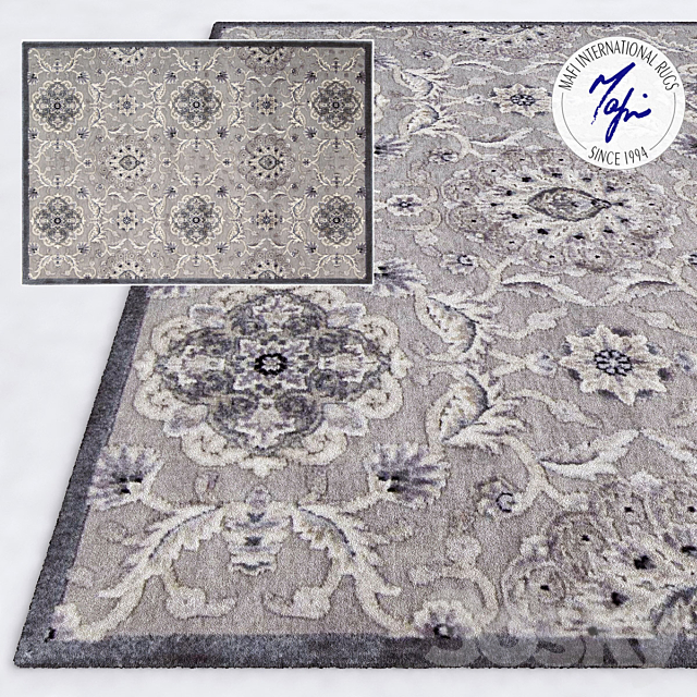 Carpets from Mafi international rugs 3ds Max - thumbnail 1