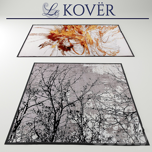 carpets Le KOVЁR (14 texture) 3DS Max Model - thumbnail 1