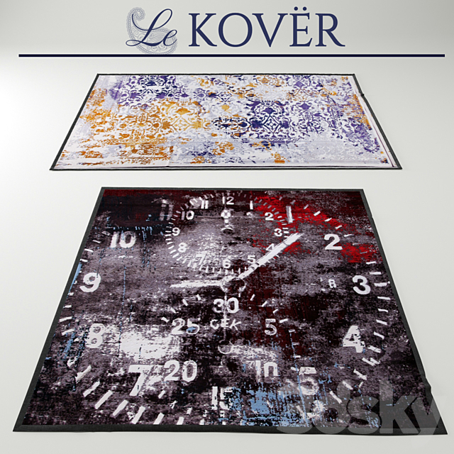 carpets Le KOVЁR (14 texture) 3DS Max Model - thumbnail 2