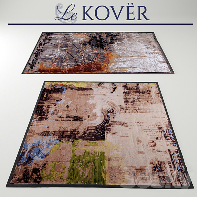 carpets Le KOVЁR (14 texture) 3DS Max Model - thumbnail 3