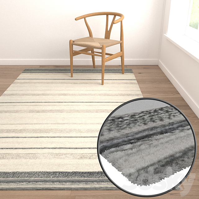 Carpets Set 1512 3DS Max Model - thumbnail 5